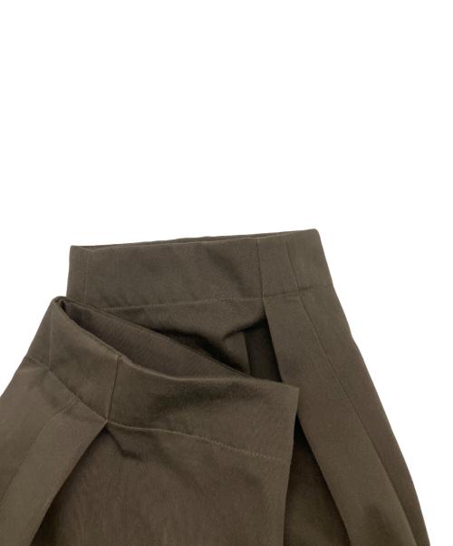 LOOPE（ルーペ）loope (ルーペ) PLEATED EASY CARGO/カーゴパンツ グリーン サイズ:15の古着・服飾アイテム