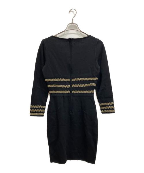 FENDI（フェンディ）FENDI (フェンディ) ニットワンピース ブラック サイズ:40の古着・服飾アイテム