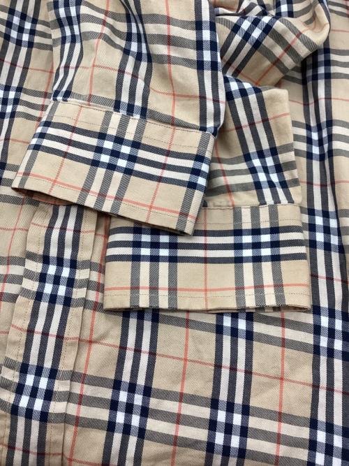 Burberry's（バーバリーズ）Burberry's (バーバリーズ) 90S ノバチェックシャツ ベージュ サイズ:Lの古着・服飾アイテム