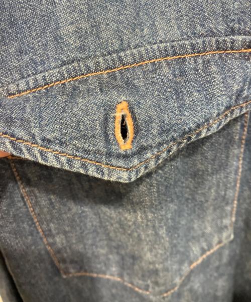 CELINE（セリーヌ）CELINE (セリーヌ) 20SS デニムシャツ エディ期 ブルー サイズ:Sの古着・服飾アイテム