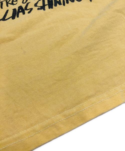 stussy（ステューシー）stussy (ステューシー) Camellias Dyed T-shirt イエロー サイズ:Sの古着・服飾アイテム