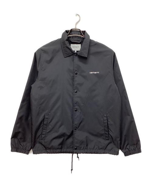 Carhartt WIP（カーハート ワークインプログレス）Carhartt WIP (カーハート ワークインプログレス) script coach jacket ブラック サイズ:Mの古着・服飾アイテム