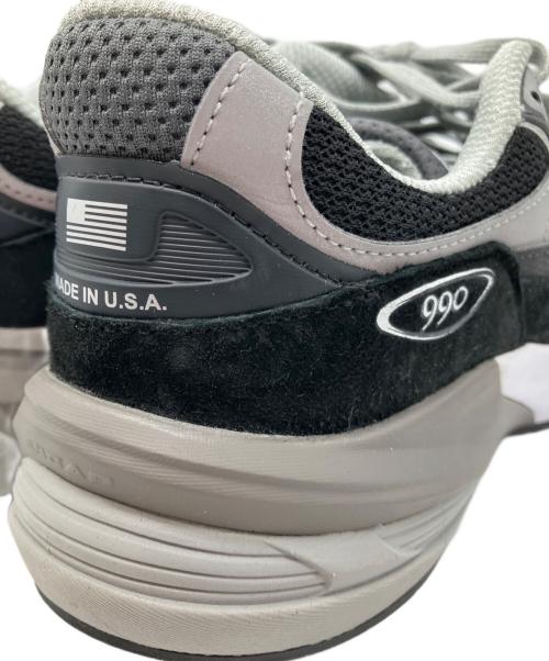 NEW BALANCE（ニューバランス）NEW BALANCE (ニューバランス) M990BK6 BLACK ブラック サイズ:27.5cmの古着・服飾アイテム