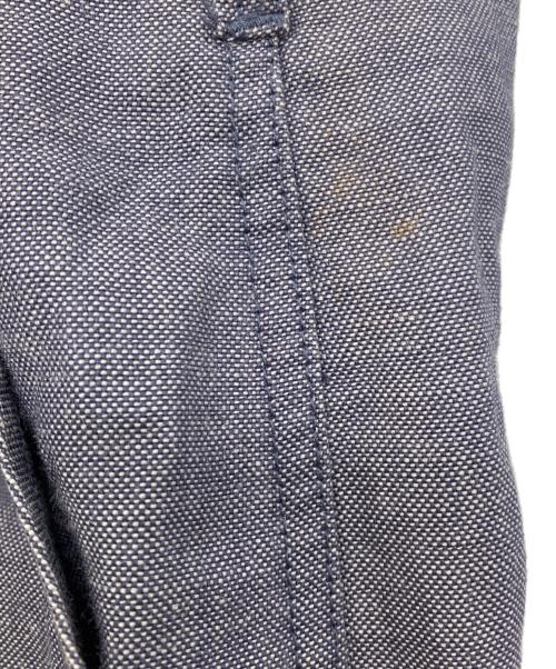 YMCLKY（ワイエムシーエルケーワイ）YMCLKY (ワイエムシーエルケーワイ) リネンベイカーパンツ インディゴ サイズ:33の古着・服飾アイテム