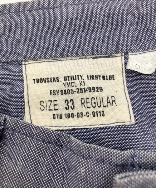 YMCLKY（ワイエムシーエルケーワイ）YMCLKY (ワイエムシーエルケーワイ) リネンベイカーパンツ インディゴ サイズ:33の古着・服飾アイテム