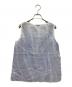 JIL SANDER NAVY (ジルサンダー ネイビー) ストライプブラウス ブルー サイズ:36：4000円