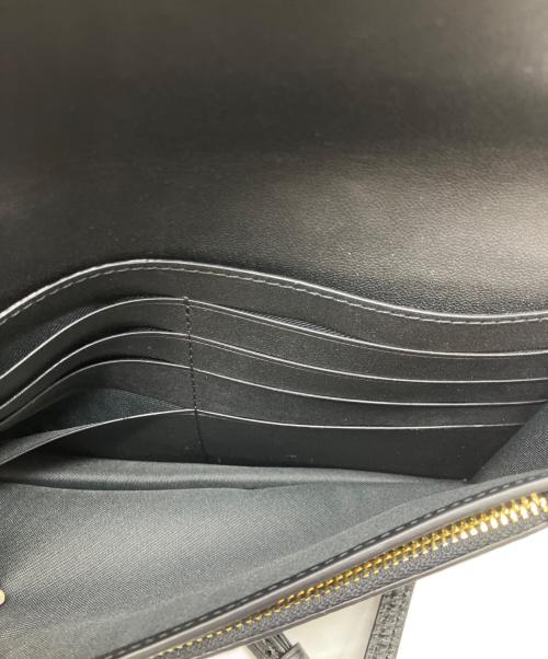 COACH（コーチ）COACH (コーチ) アンナ フォルドオーバー クロスボディ クラッチ ブラックの古着・服飾アイテム