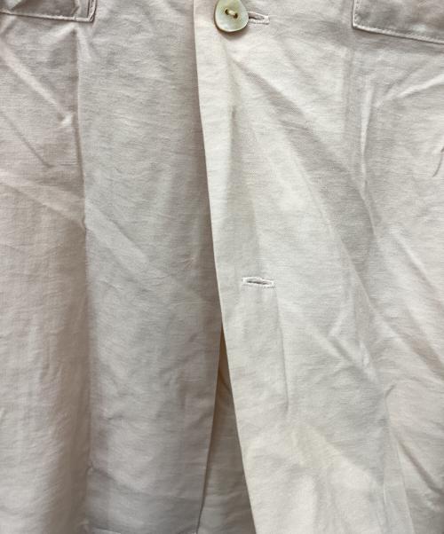 YOKE（ヨーク）YOKE (ヨーク) WIDE FIT OPEN COLLAR SHIRT ピンク サイズ:Lの古着・服飾アイテム