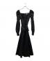 melt the lady（メルトザレディ）の古着「both feet slit dress」｜ブラック