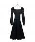 melt the lady (メルトザレディ) both feet slit dress ブラック サイズ:F：7000円