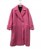 MAISON SPECIALメゾンスペシャル）の古着「Super140 Melton Over Coat」｜ピンク