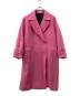 MAISON SPECIAL（メゾンスペシャル）の古着「Super140 Melton Over Coat」｜ピンク