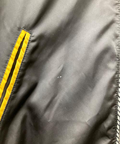 DIESEL（ディーゼル）DIESEL (ディーゼル) ホーク刺繍スカジャン グリーン×ピンク サイズ:Mの古着・服飾アイテム