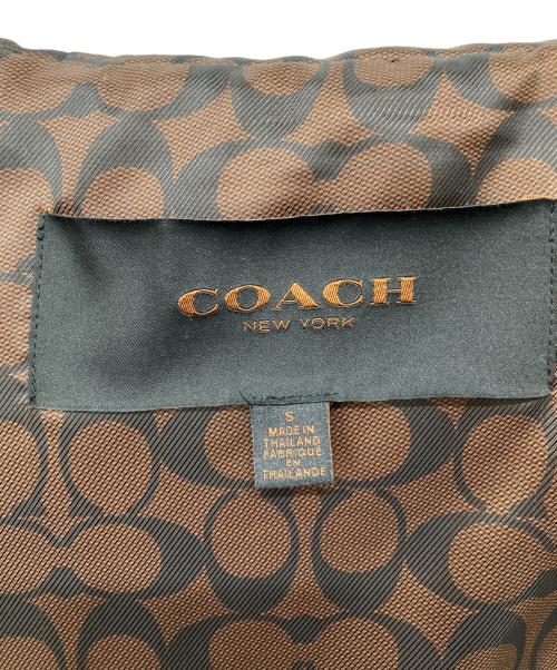 COACH（コーチ）COACH (コーチ) ダウンコート ベージュ サイズ:Sの古着・服飾アイテム