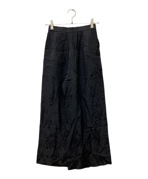 tricot COMME des GARCONS（トリココムデギャルソン）tricot COMME des GARCONS (トリココムデギャルソン) フラワーエンブロイダリーパンツ ブラック サイズ:Sの古着・服飾アイテム