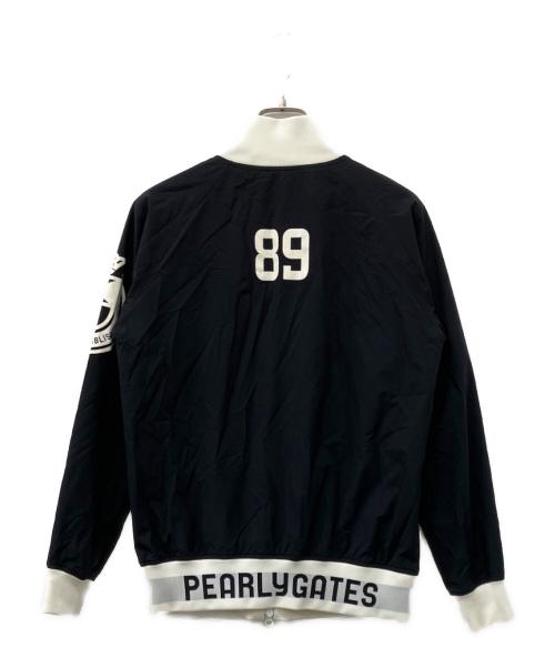 PEARLY GATES（パーリーゲイツ）PEARLY GATES (パーリーゲイツ) ゴルフウェア(トップス) ブラックの古着・服飾アイテム