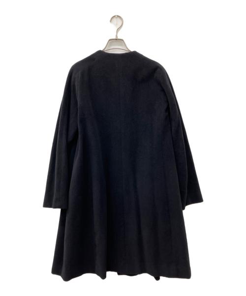 JURGEN LEHL（ヨーガンレール）JURGEN LEHL (ヨーガンレール) ノーカラーコート ブラック サイズ:Mの古着・服飾アイテム