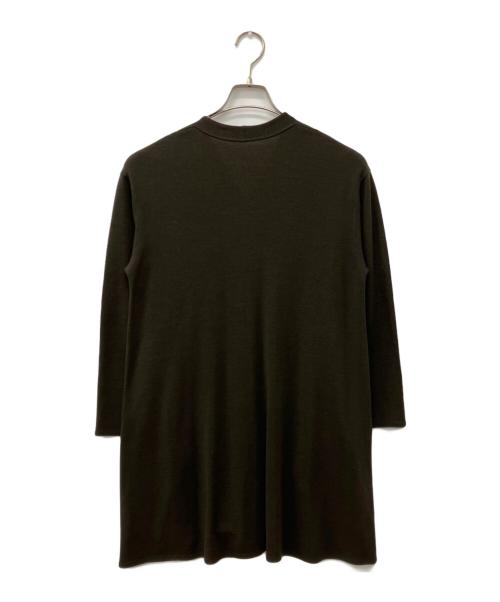 JURGEN LEHL（ヨーガンレール）JURGEN LEHL (ヨーガンレール) ウールシルクワンピース ブラウン サイズ:Mの古着・服飾アイテム