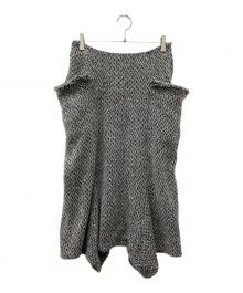 Y's（ワイズ）の古着「ウールツイードサルエルパンツ」｜グレー