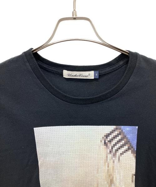 UNDERCOVER（アンダーカバー）UNDERCOVER (アンダーカバー) モザイクアートTシャツ ブラック サイズ:4の古着・服飾アイテム