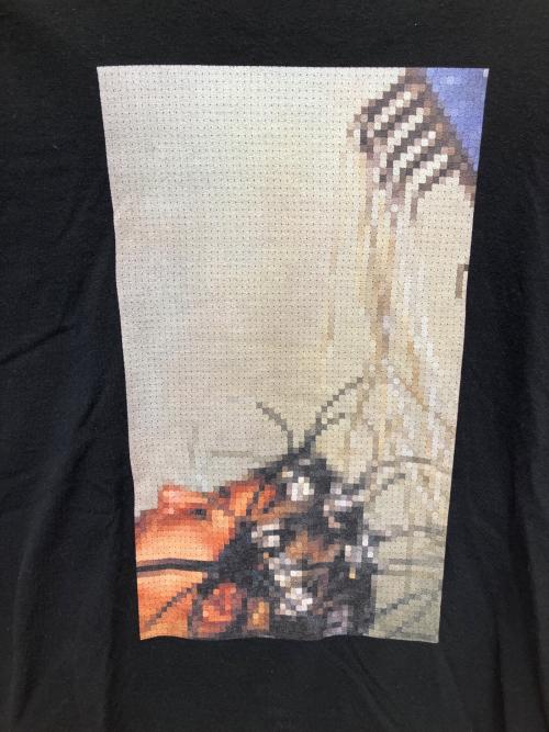 UNDERCOVER（アンダーカバー）UNDERCOVER (アンダーカバー) モザイクアートTシャツ ブラック サイズ:4の古着・服飾アイテム