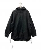 s'yteサイト）の古着「French Worker Surge Military Pullover Zip Hood Jacket」｜ブラック