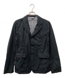 BLACK COMME des GARCONS（ブラックコムデギャルソン）の古着「ギンガム切り替え3Bジャケット」｜ブラック