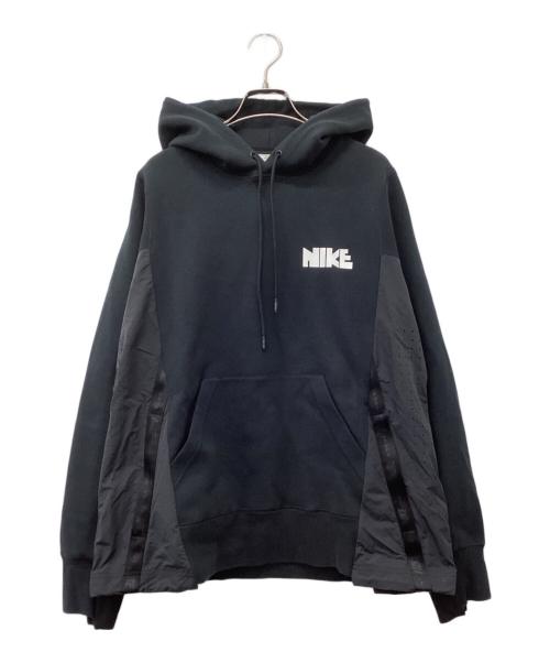 NIKE（ナイキ）NIKE (ナイキ) sacai (サカイ) NRG HOODIE ブラック サイズ:Mの古着・服飾アイテム