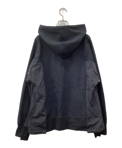 NIKE（ナイキ）NIKE (ナイキ) sacai (サカイ) NRG HOODIE ブラック サイズ:Mの古着・服飾アイテム