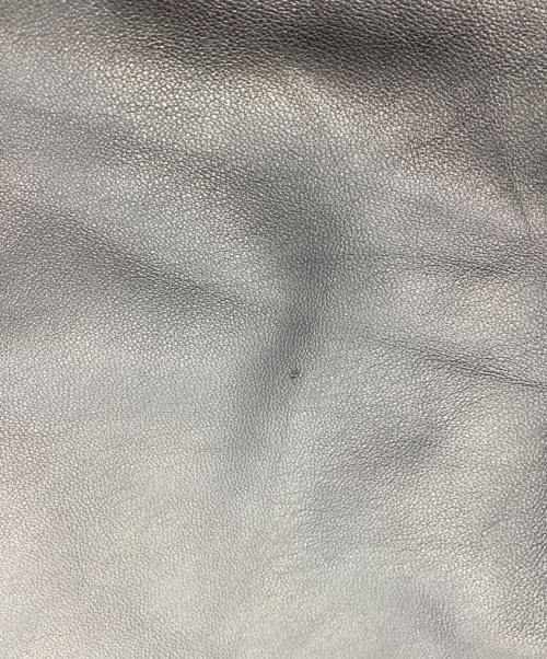 VICTIM（ヴィクティム）VICTIM (ヴィクティム) ラムレザージャケット ブラック サイズ:Lの古着・服飾アイテム
