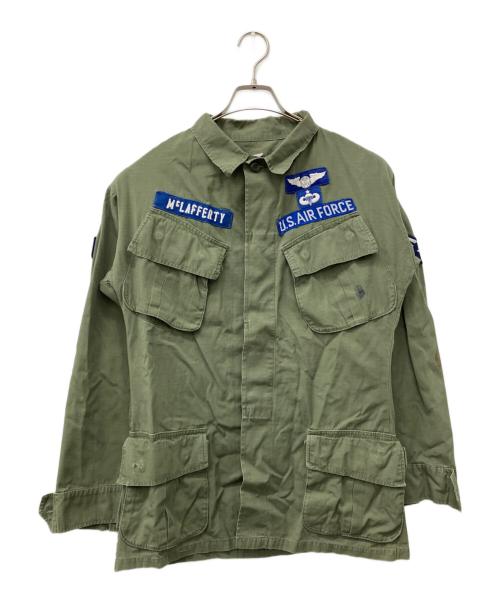 US ARMY（ユーエスアーミー）US ARMY (ユーエスアーミー) 60ｓ 4th ジャングルファティーグジャケット オリーブ サイズ:記載なしの古着・服飾アイテム