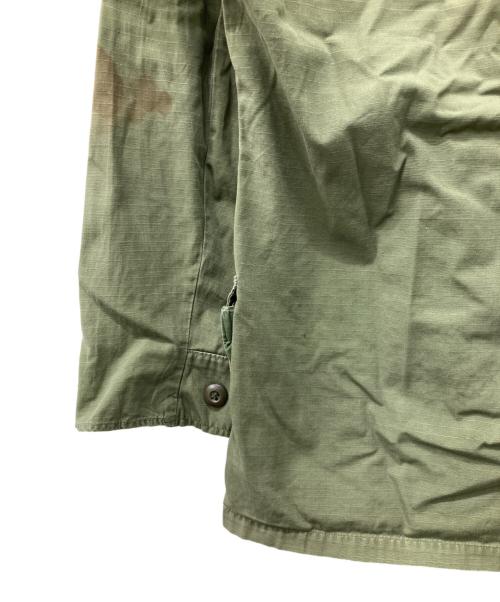 US ARMY（ユーエスアーミー）US ARMY (ユーエスアーミー) 60ｓ 4th ジャングルファティーグジャケット オリーブ サイズ:記載なしの古着・服飾アイテム