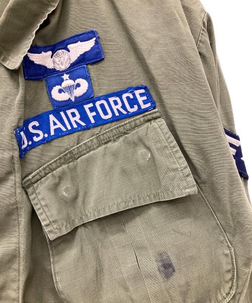 US ARMY（ユーエスアーミー）US ARMY (ユーエスアーミー) 60ｓ 4th ジャングルファティーグジャケット オリーブ サイズ:記載なしの古着・服飾アイテム