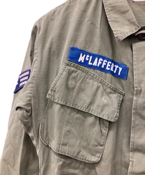 US ARMY（ユーエスアーミー）US ARMY (ユーエスアーミー) 60ｓ 4th ジャングルファティーグジャケット オリーブ サイズ:記載なしの古着・服飾アイテム