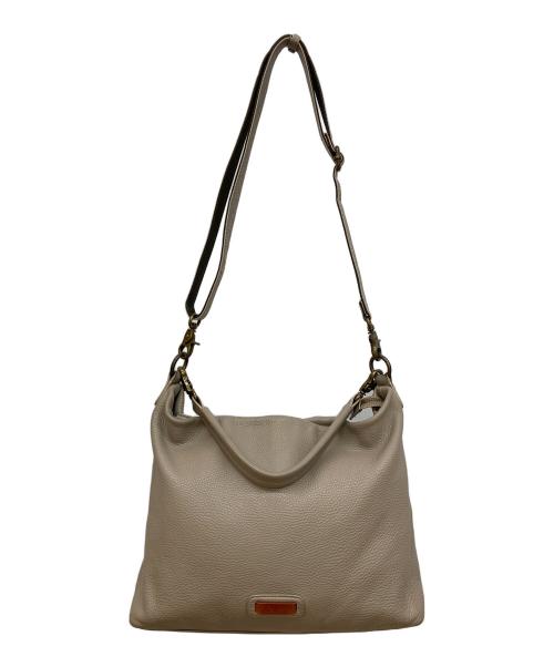 DAKOTA（ダコタ）DAKOTA (ダコタ) レザー2wayバッグ ベージュの古着・服飾アイテム