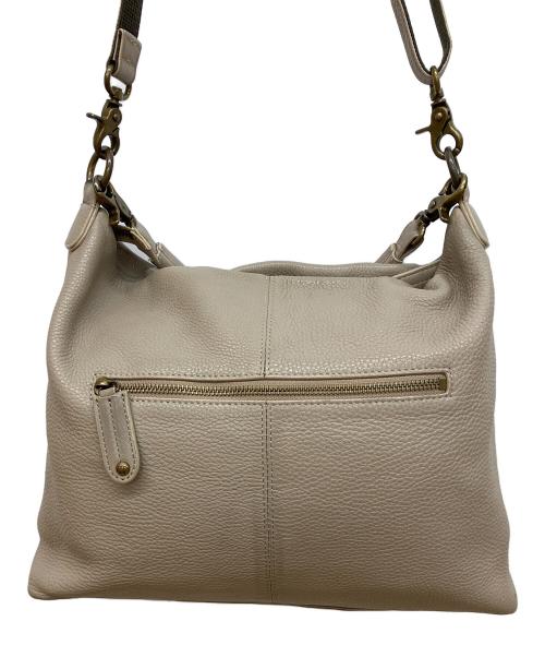 DAKOTA（ダコタ）DAKOTA (ダコタ) レザー2wayバッグ ベージュの古着・服飾アイテム