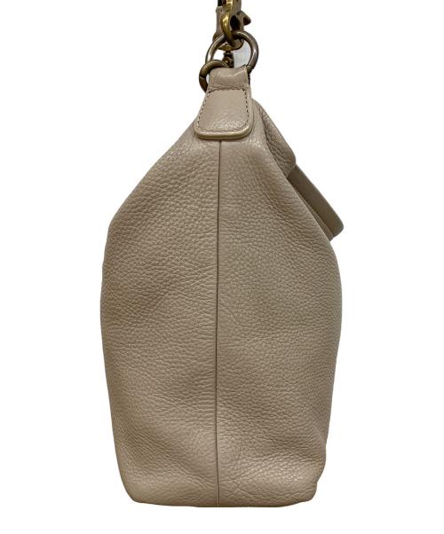 DAKOTA（ダコタ）DAKOTA (ダコタ) レザー2wayバッグ ベージュの古着・服飾アイテム