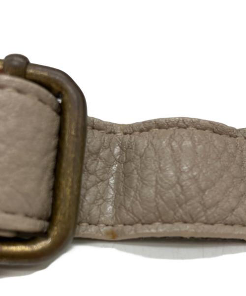 DAKOTA（ダコタ）DAKOTA (ダコタ) レザー2wayバッグ ベージュの古着・服飾アイテム