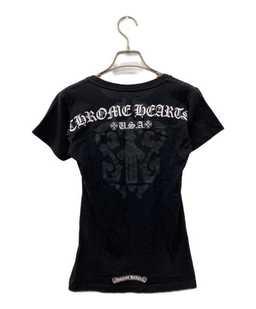 CHROME HEARTS（クロムハーツ）CHROME HEARTS (クロムハーツ) プリントTシャツ ブラック サイズ:XSの古着・服飾アイテム