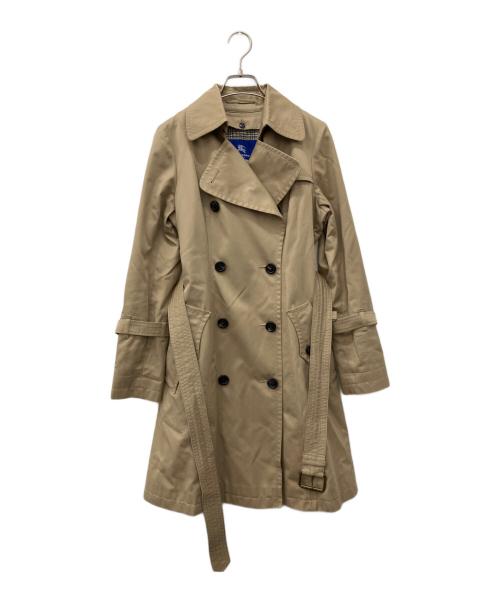 BURBERRY BLUE LABEL（バーバリー ブルー レーベル）BURBERRY BLUE LABEL (バーバリーロンドンブルーレーベル) ライナー付トレンチコート ブラウン サイズ:38の古着・服飾アイテム