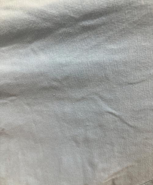 stussy（ステューシー）stussy (ステューシー) ラグランボーダーTシャツ グレー×スカイブルー サイズ:Sの古着・服飾アイテム