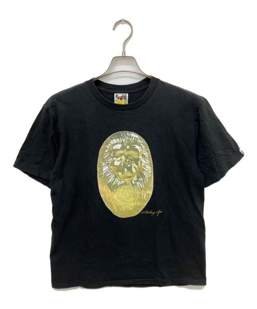 A BATHING APE（アベイシングエイプ）A BATHING APE (アベイシングエイプ) Tシャツ ブラック サイズ:Lの古着・服飾アイテム