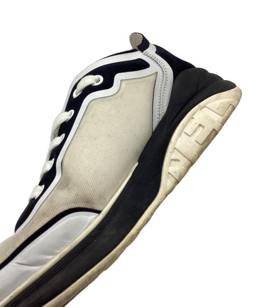 CHANEL（シャネル）CHANEL (シャネル) ココマーク ファブリック スニーカー ベージュ サイズ:23.5の古着・服飾アイテム