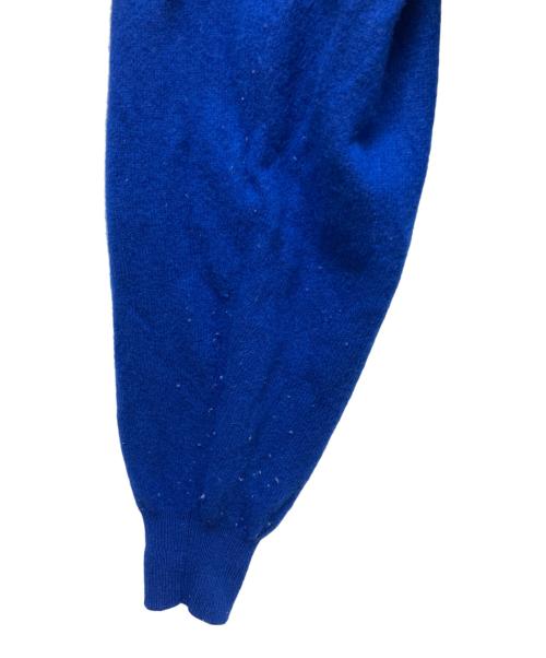 DANTON（ダントン）DANTON (ダントン) ラムウール クルーネック ニット ブルー サイズ:42の古着・服飾アイテム