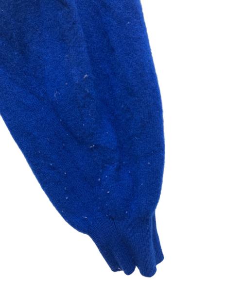 DANTON（ダントン）DANTON (ダントン) ラムウール クルーネック ニット ブルー サイズ:42の古着・服飾アイテム