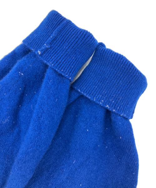 DANTON（ダントン）DANTON (ダントン) ラムウール クルーネック ニット ブルー サイズ:42の古着・服飾アイテム