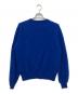 DANTON (ダントン) ラムウール クルーネック ニット ブルー サイズ:42：7000円