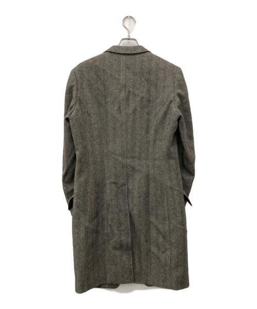 Paul Smith COLLECTION（ポールスミス コレクション）Paul Smith COLLECTION (ポールスミス コレクション) ヘリンボーン3Bコート ブラウン サイズ:Mの古着・服飾アイテム
