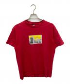 stussyステューシー）の古着「プリントTシャツ」｜レッド