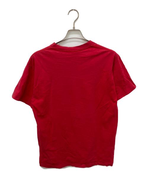 stussy（ステューシー）stussy (ステューシー) プリントTシャツ レッド サイズ:Lの古着・服飾アイテム